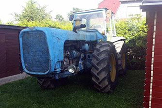 Alexander Bickel dutra d4kb mit orginal csepel 6 zylinder motor 122 PS mit orig. Turbo (Steyr WD613)