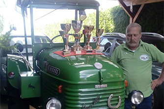 Hr. Spendelhofer mit T180 Bj 1947 gewinnt sämtliche Wettkämpfe